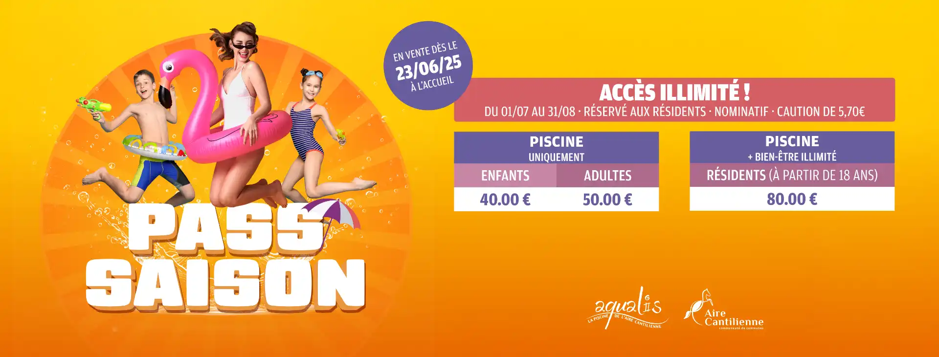 pass saison estivale