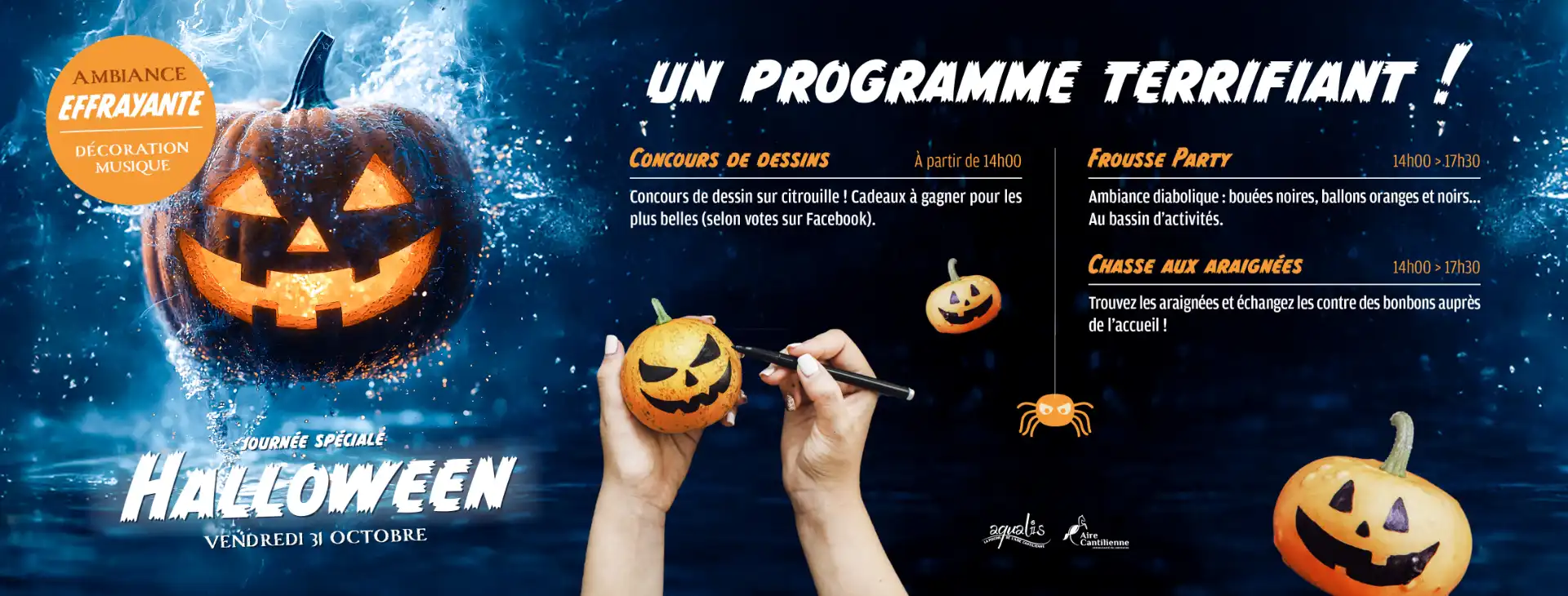 Soirée spéciale Halloween le vendredi 31 octobre